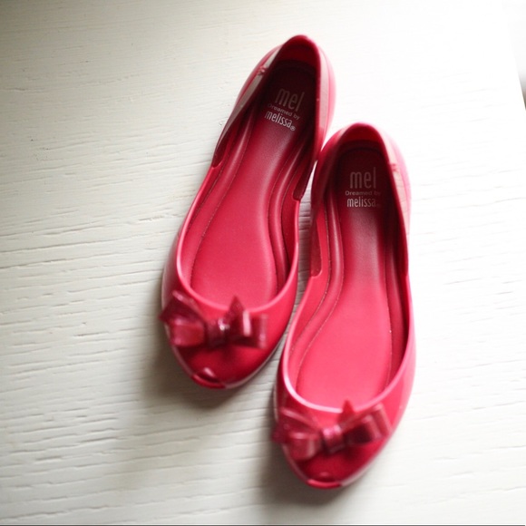 Pink flats *Melissa